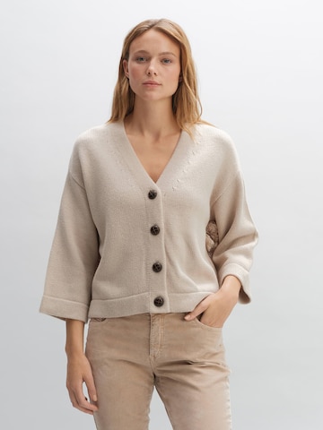 OPUS Strickjacke 'Difransi' in Beige: predná strana