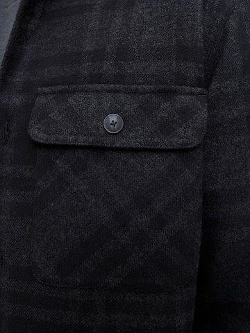 JACK & JONES Regular Fit Hemd in Schwarz