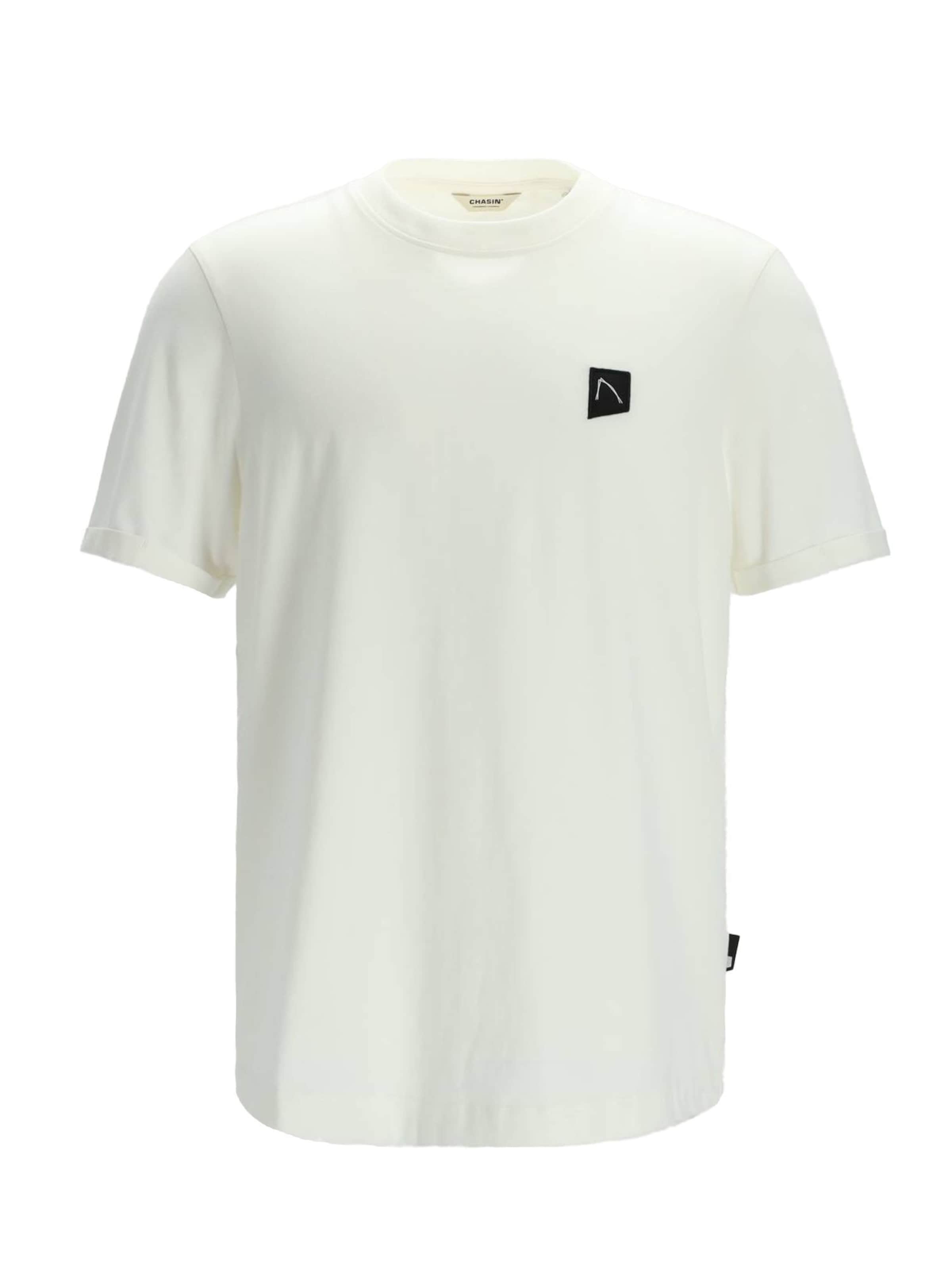 CHASIN' T-Shirt 'Brody' in Weiß: Vorderseite