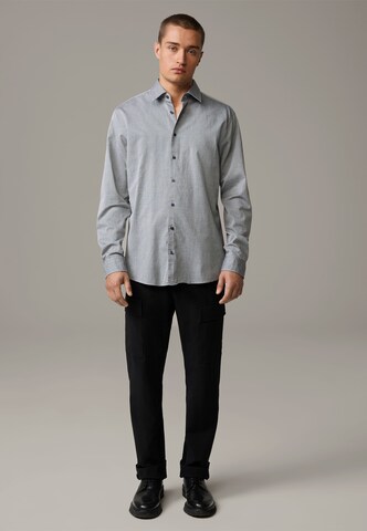 STRELLSON Regular fit Overhemd 'Stan' in Blauw