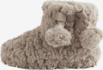 Pantoufle Next en beige : devant