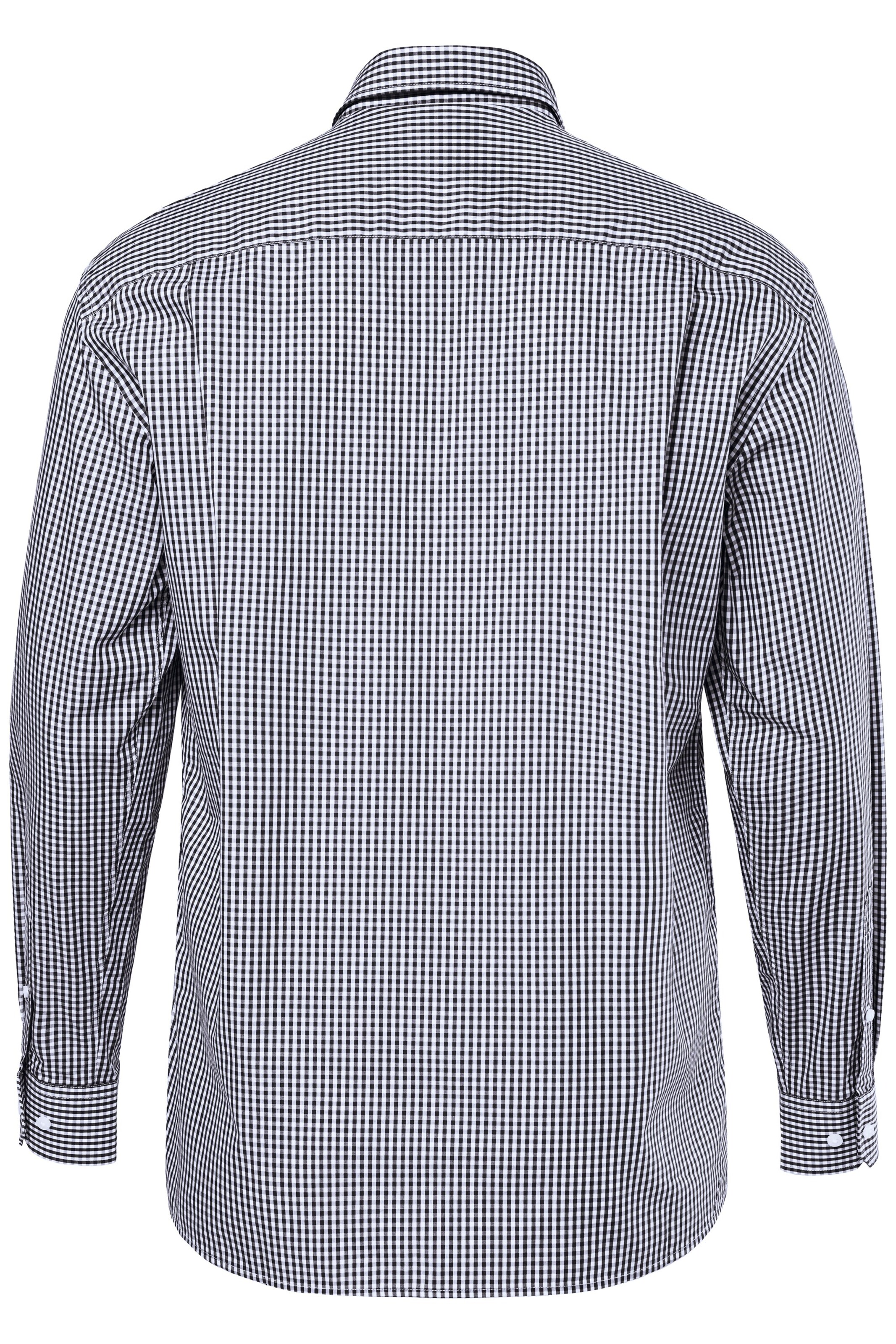 JP1880 Comfort fit Button Up Shirt in Black