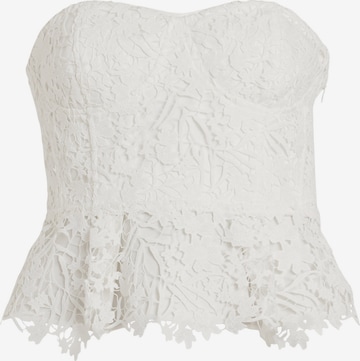 AllSaints - Blusa 'SIENNA' em branco: frente