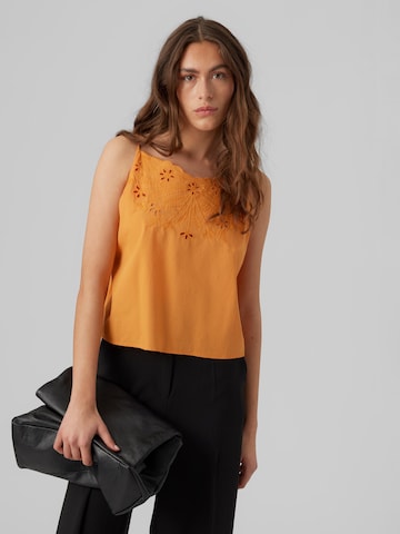 VERO MODA Blouse 'KENDA' in Oranje: voorkant