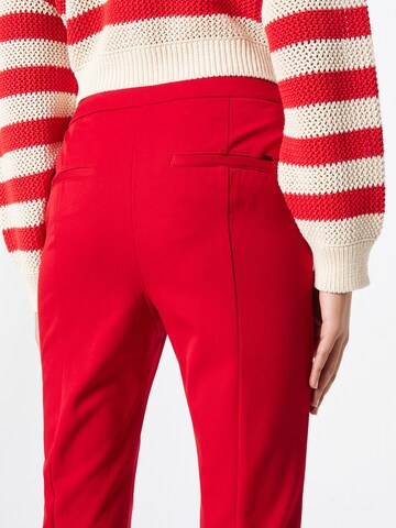 IKKS Slim fit Trousers in Red
