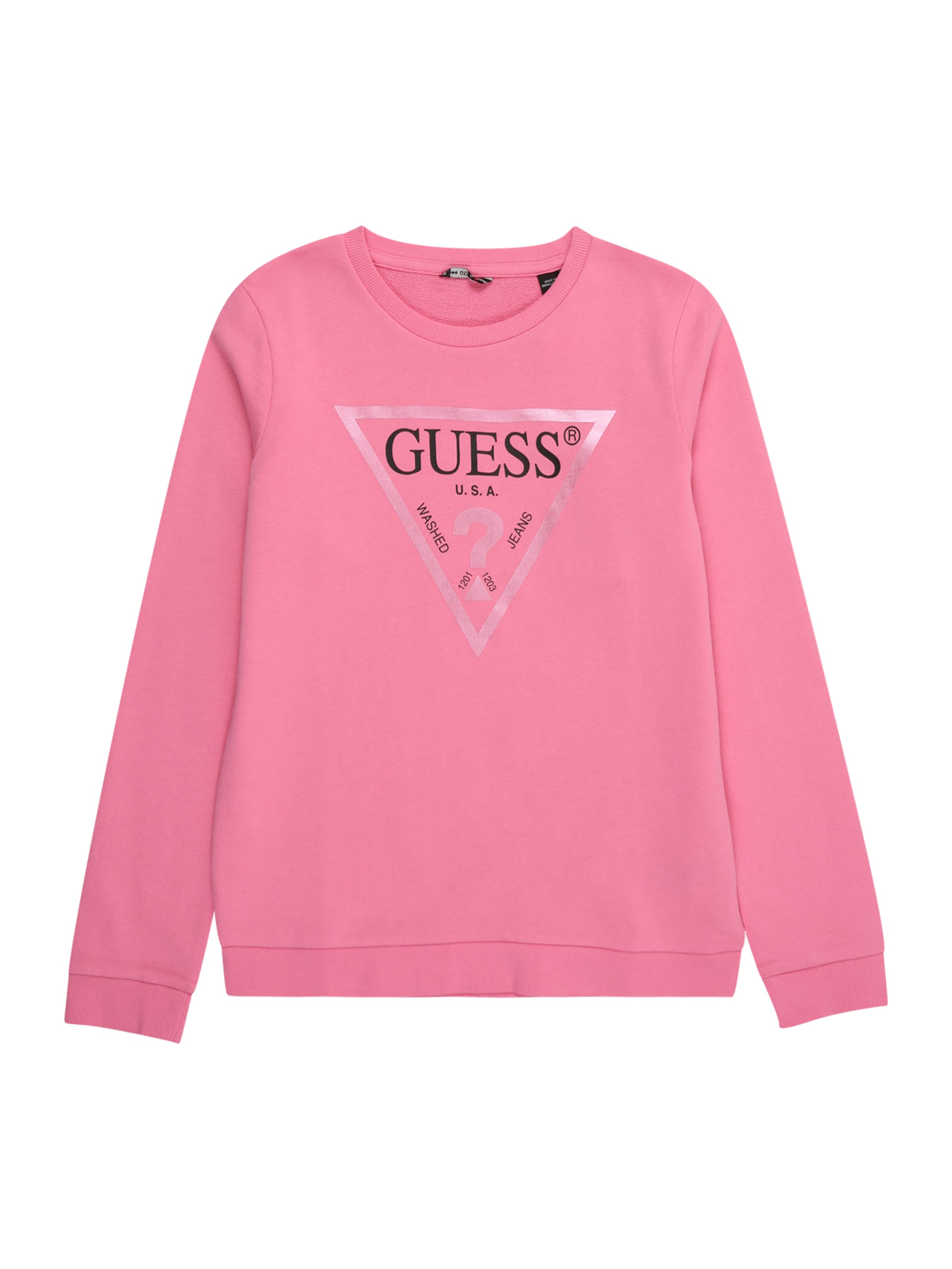 GUESS Sweatshirt in Pink: front