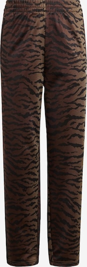 ADIDAS ORIGINALS Pantalon 'Firebird' en marron / brocart / noir, Vue avec produit