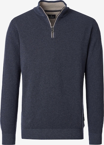 CASAMODA Trui 'Basic' in Blauw: voorkant