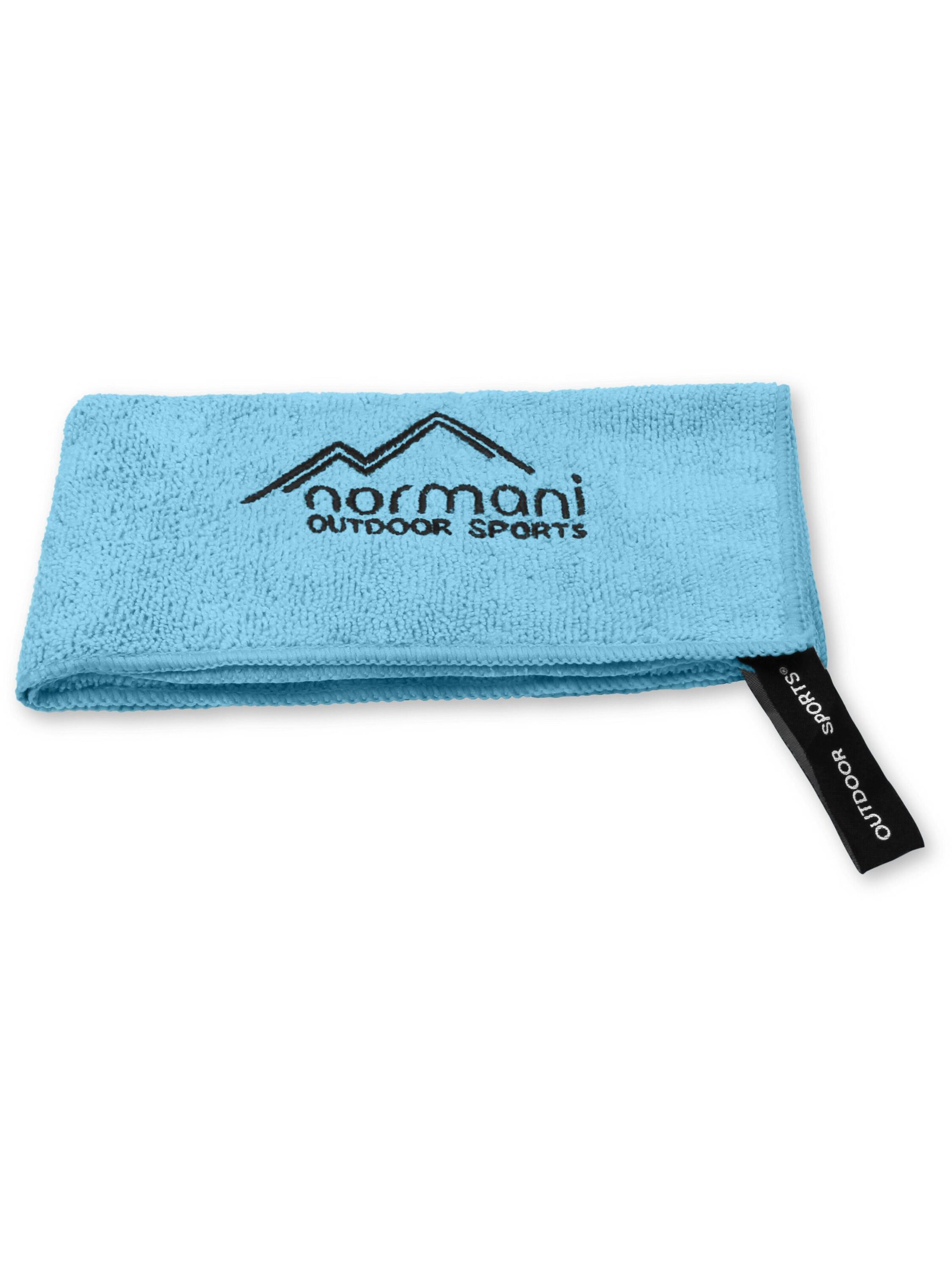 normani Handdoek 'Terry' in Blauw: voorkant