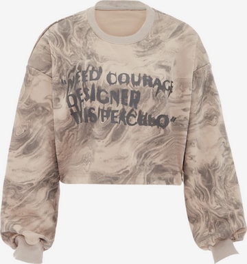 Sweat-shirt HOMEBASE en beige : devant