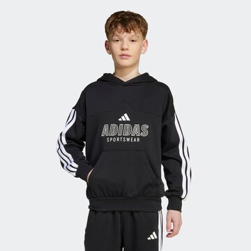 ADIDAS SPORTSWEAR Athletic Sweatshirt in Black: front