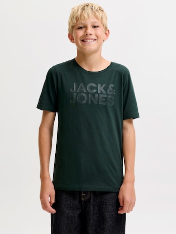 Jack & Jones Junior Shirts 'JJECORP' i grøn: forside