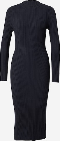 s.Oliver Knitted dress in Blue: front