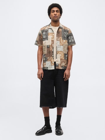 Lindbergh Regular Fit Skjorte i beige