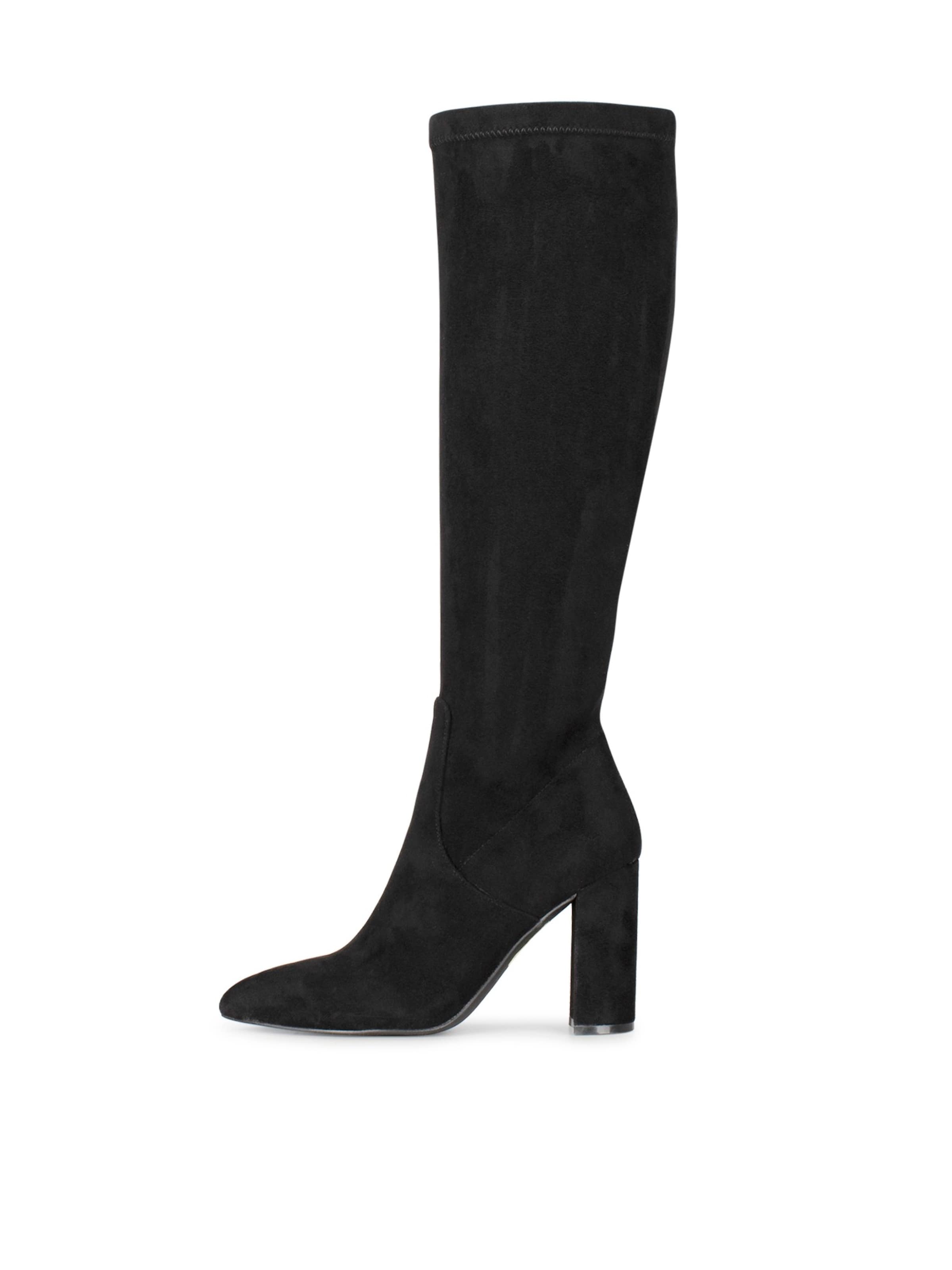 Bottes 'Lauren' POSH by Poelman en noir : devant