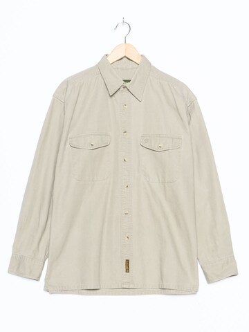 TIMBERLAND Button Up Shirt in L-XL in Beige: front