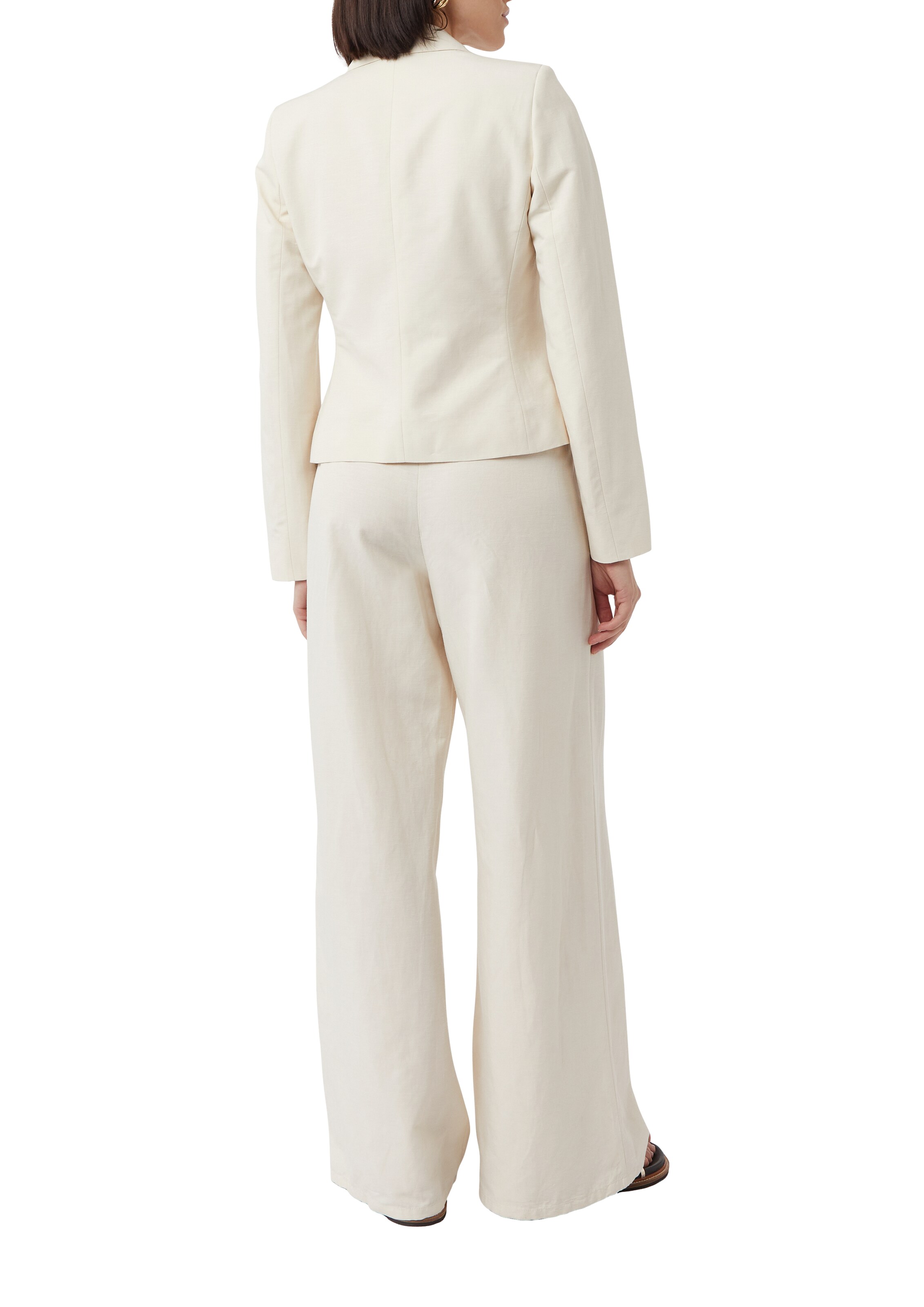 COMMA Blazer 'Comma x Füsun Lindner' in Beige