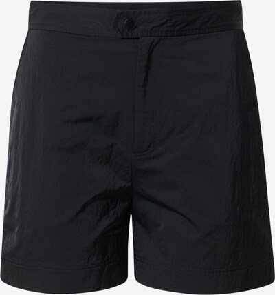 ABOUT YOU x Kevin Trapp Kratke kopalne hlače 'Bela' | črna barva, Prikaz izdelka
