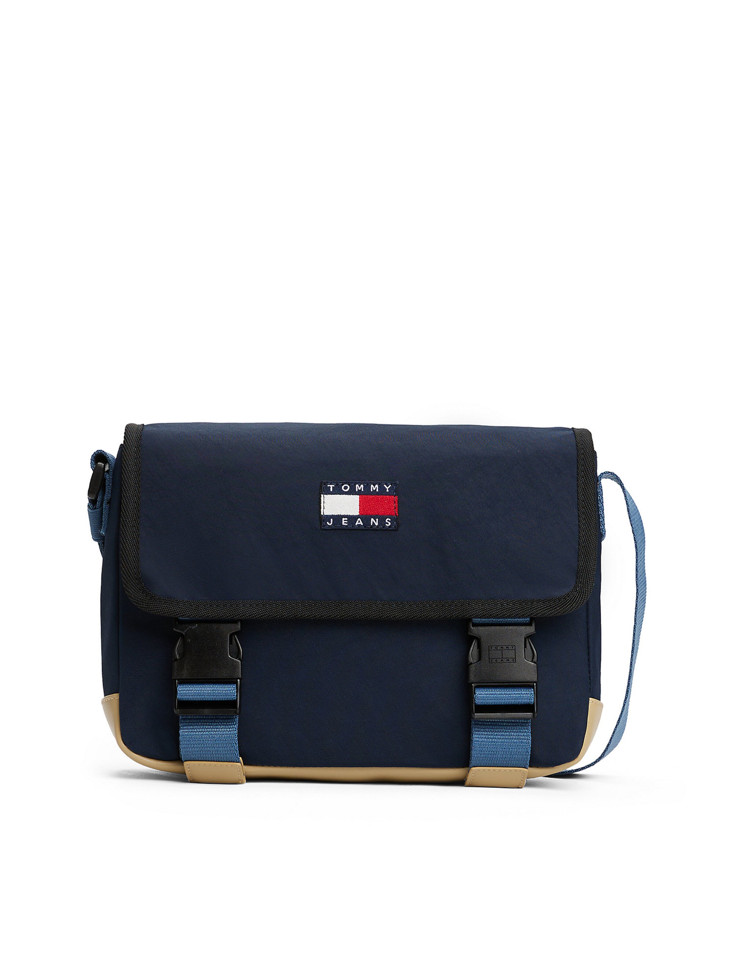 Tommy Jeans Messenger 'Essential' in Blue: front