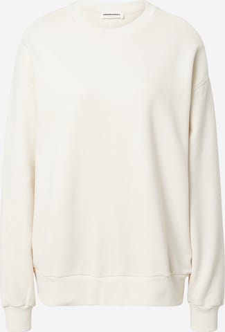 ARMEDANGELS Sweatshirt 'Arin' in White: front