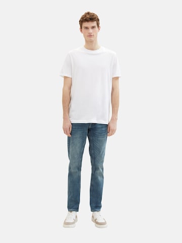 TOM TAILOR Tapered Jeans in Blau