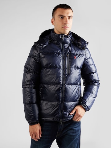 Polo Ralph Lauren Winterjas in Blauw: voorkant