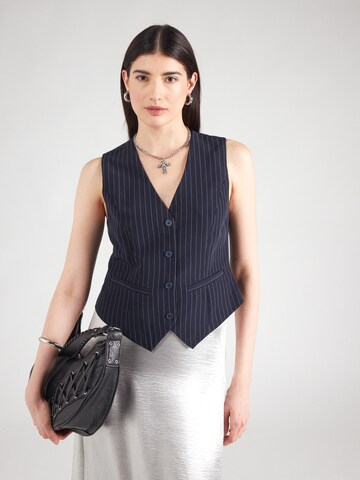 PIECES - Chaleco para traje 'PCBOZZY' en azul: frente