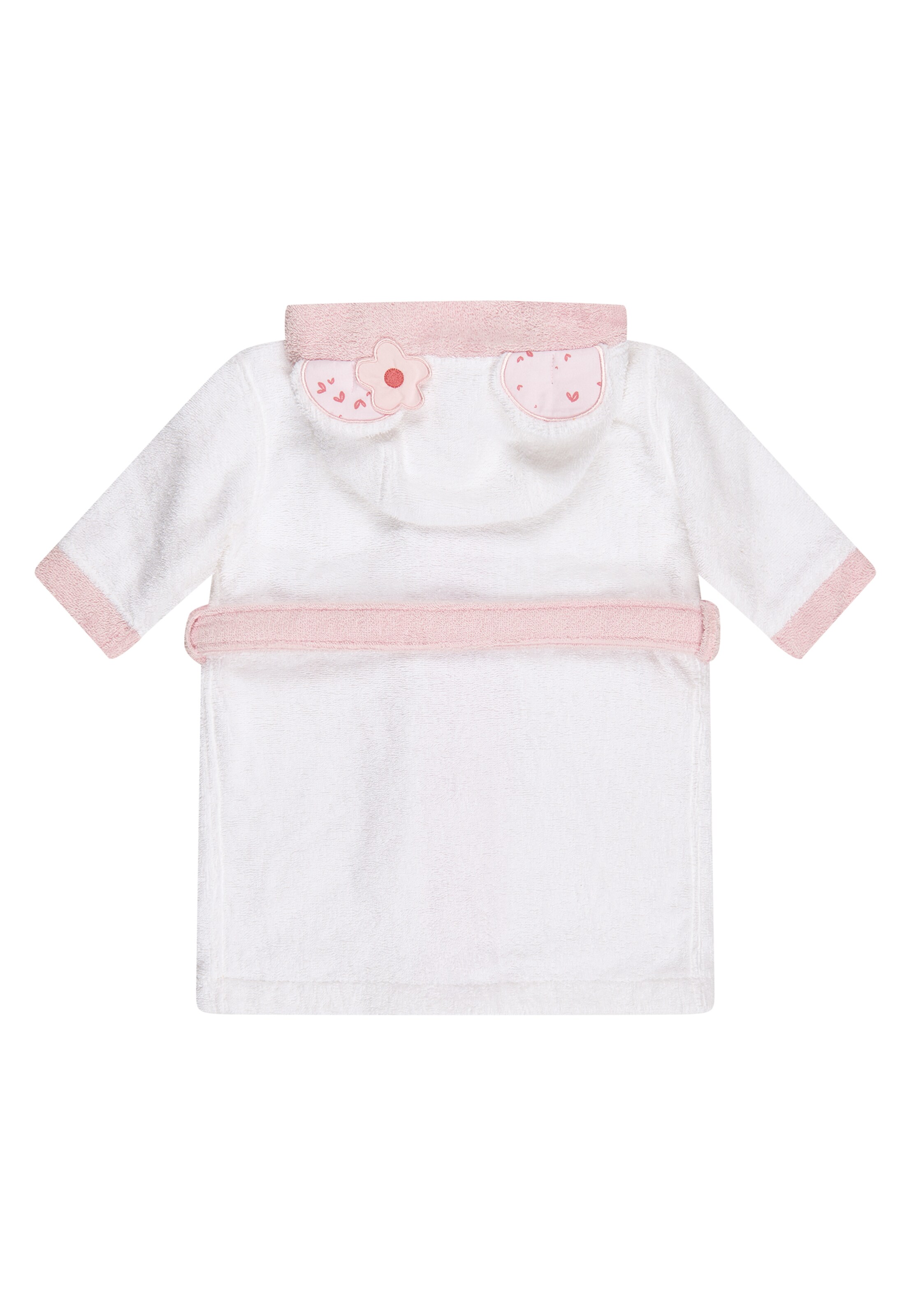 STERNTALER Bathrobe 'BÄR Betty' in White