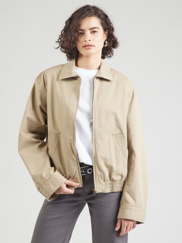 WEEKDAY Overgangsjakke 'Zazu' i beige: forside