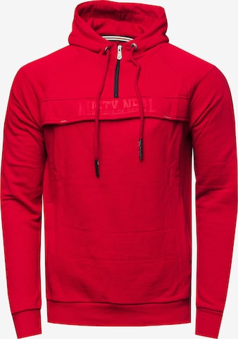 Rusty Neal Sweatshirt in Rot: predná strana