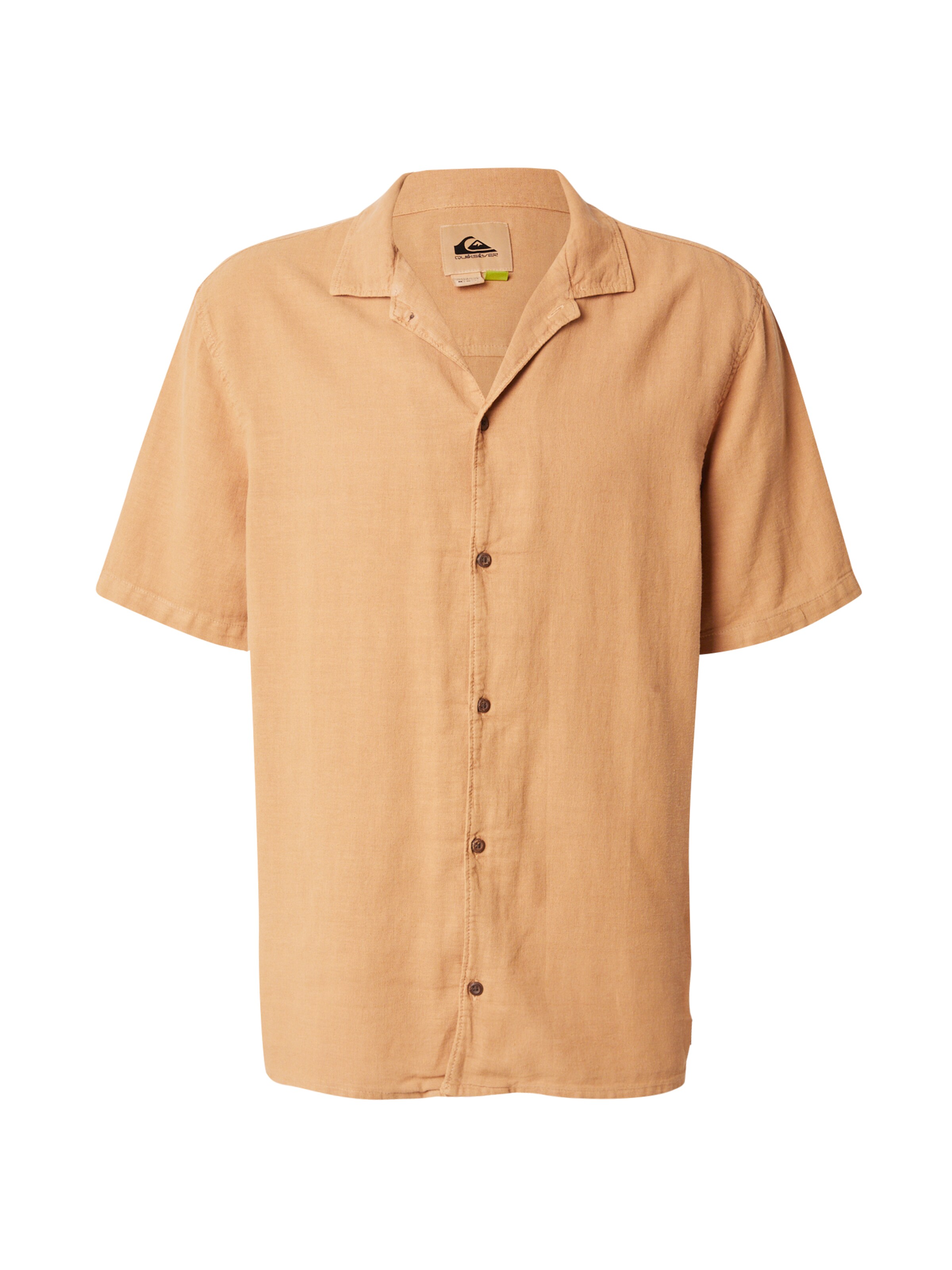 QUIKSILVER Функциональная рубашка 'Sunrise' в Коричневый: спереди