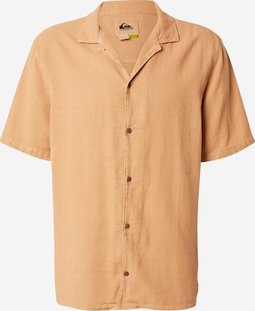 QUIKSILVER Functioneel overhemd 'Sunrise' in Bruin: voorkant