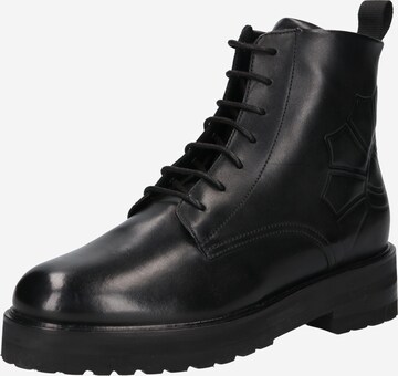 JOOP! - Botines con cordones en negro: frente