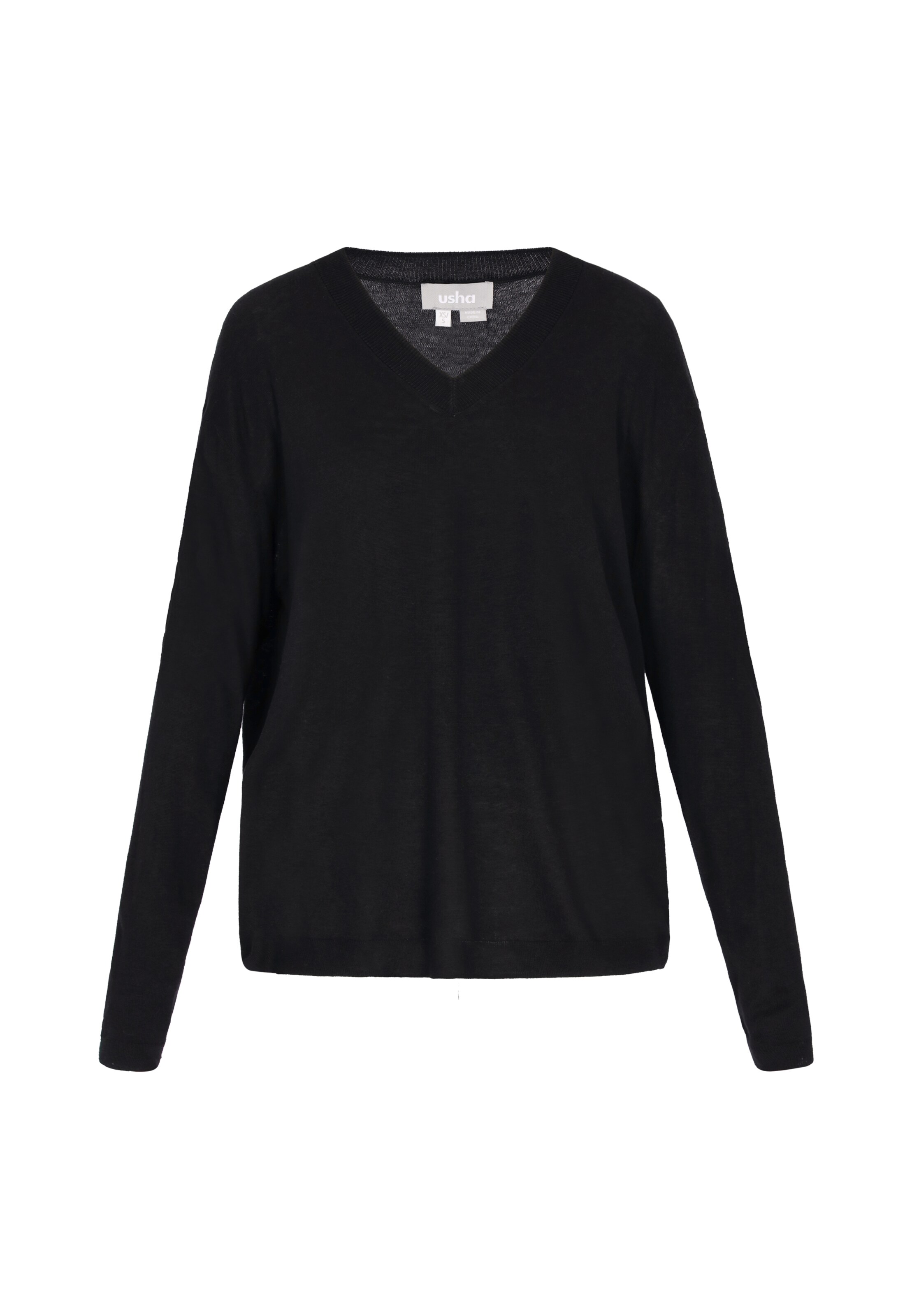 Usha Trui 'Casual' in Zwart: voorkant