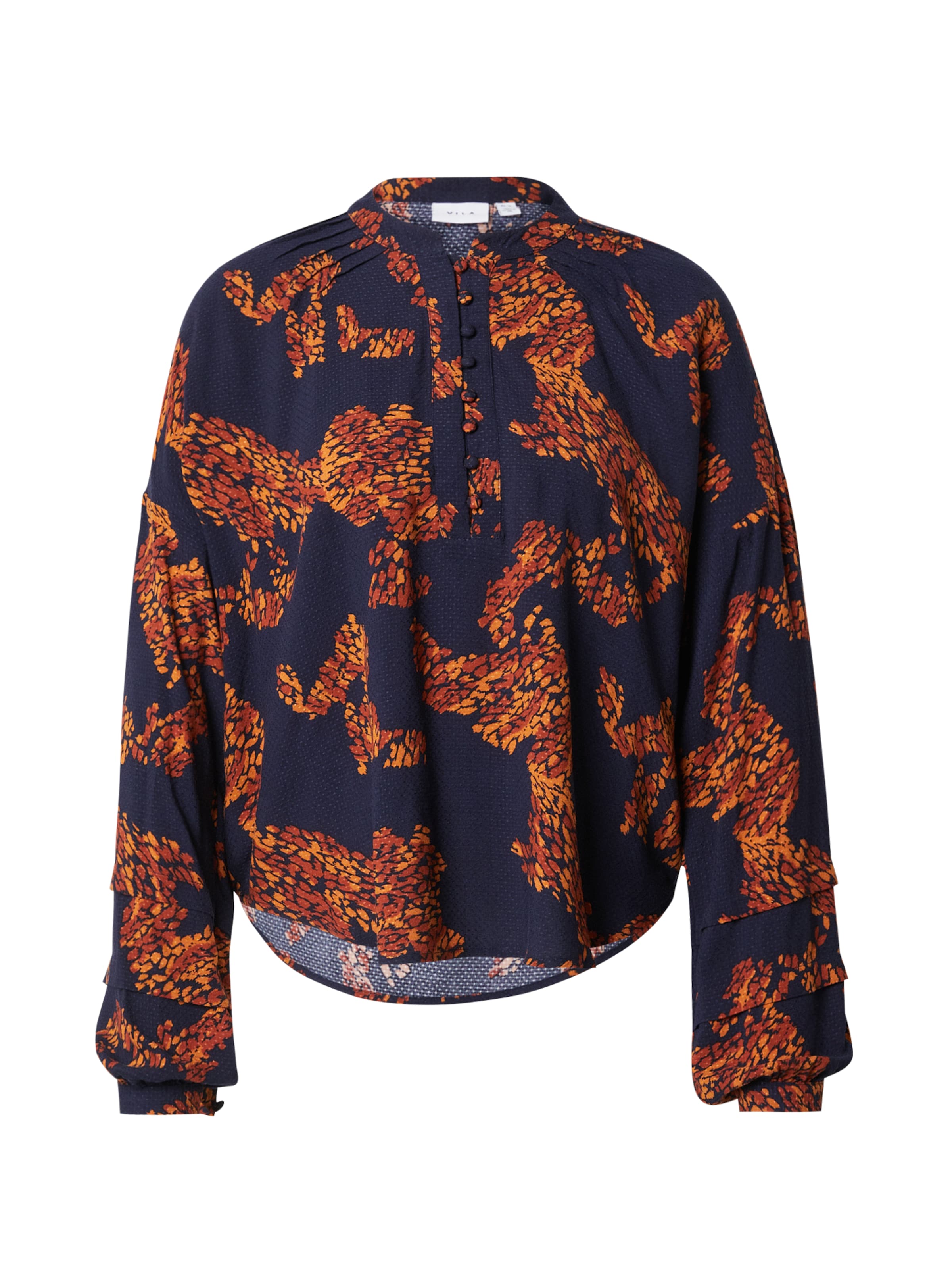 VILA Блузка 'VIJOJA' в Черный: спереди