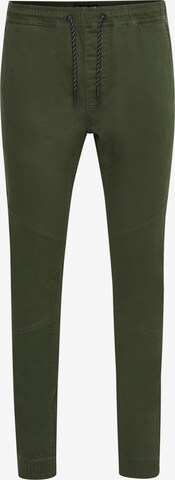 Regular Pantalon chino 'GAETANO' 11 Project en vert : devant