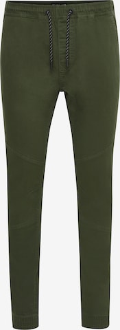 11 Project Regular Chino Pants 'GAETANO' in Green: front