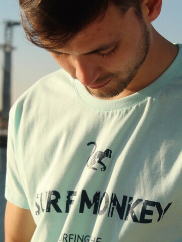 Surf Monkey - Camiseta en verde
