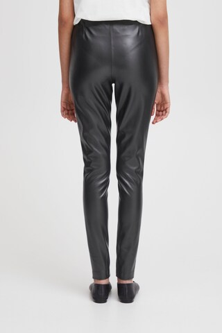 ICHI Slimfit Leggings 'Comano' in Zwart