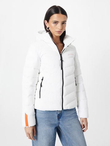 Superdry - Chaqueta de entretiempo en blanco: frente