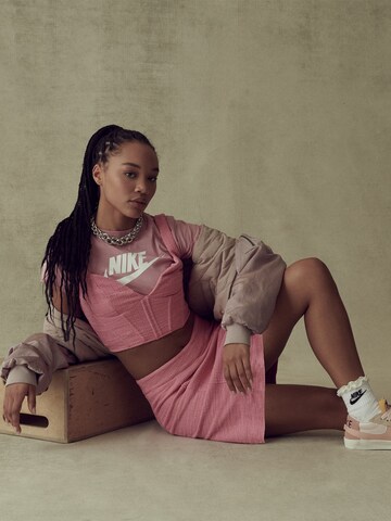 Nike Sportswear Prechodná bunda - Sivá