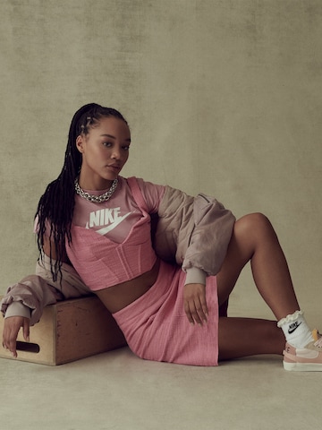 Nike Sportswear Přechodná bunda – šedá