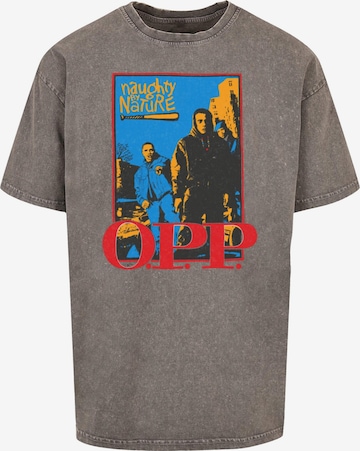 T-Shirt 'Naughty By Nature - OPP' Merchcode en gris : devant