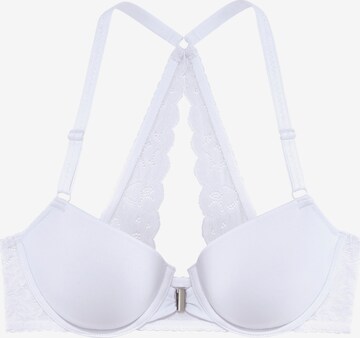 LASCANA Bra in White: front