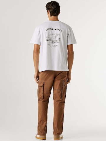 T-Shirt 'Scott' Pepe Jeans en blanc