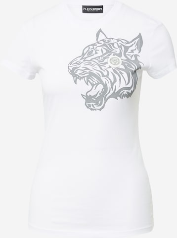 Plein Sport - Camiseta en blanco: frente