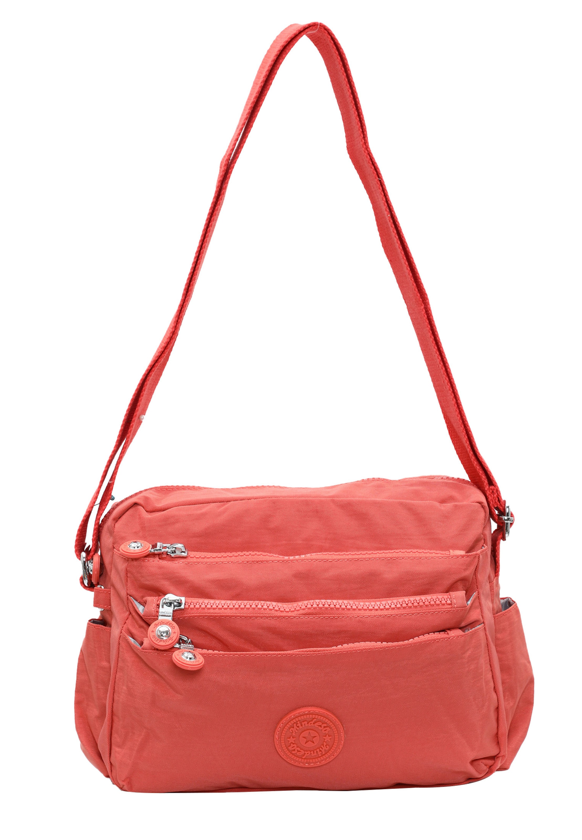 Mindesa - Mala de ombro em laranja: frente