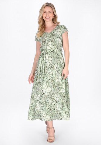 Usha - Vestido 'Casual' em verde