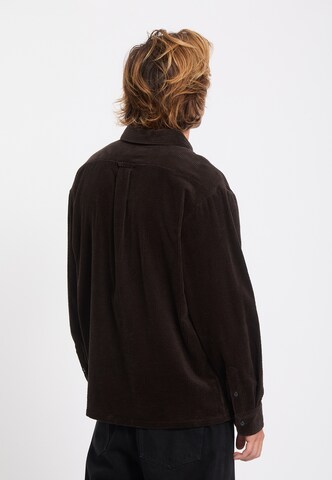 Volcom Comfort Fit Hemd 'Fostered II' in Braun