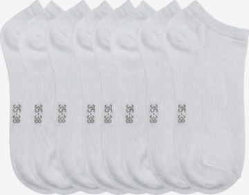 El Sueno Sokken 'Sneaker Socken' in Wit: voorkant